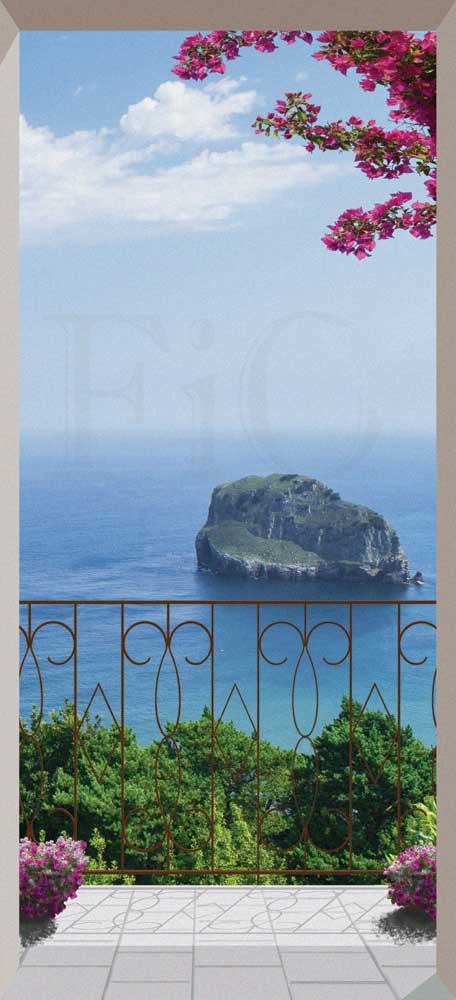 Balcone sul mare e sull'isolotto - SC-BIG256