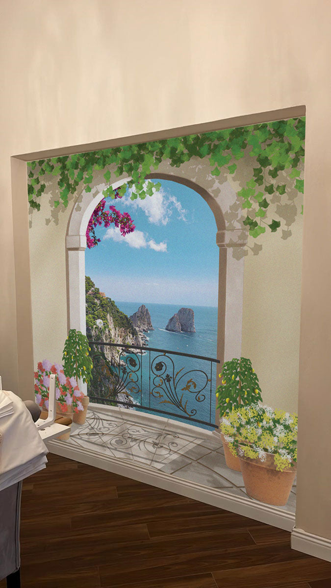 Terrazzo con vista sul mare di Capri - BIG297