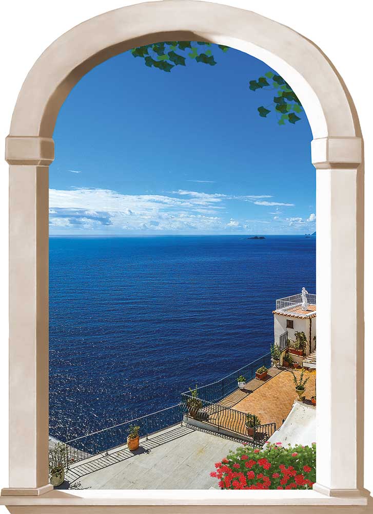 Finestra sul mare in costiera e Li Galli - SCG-F884