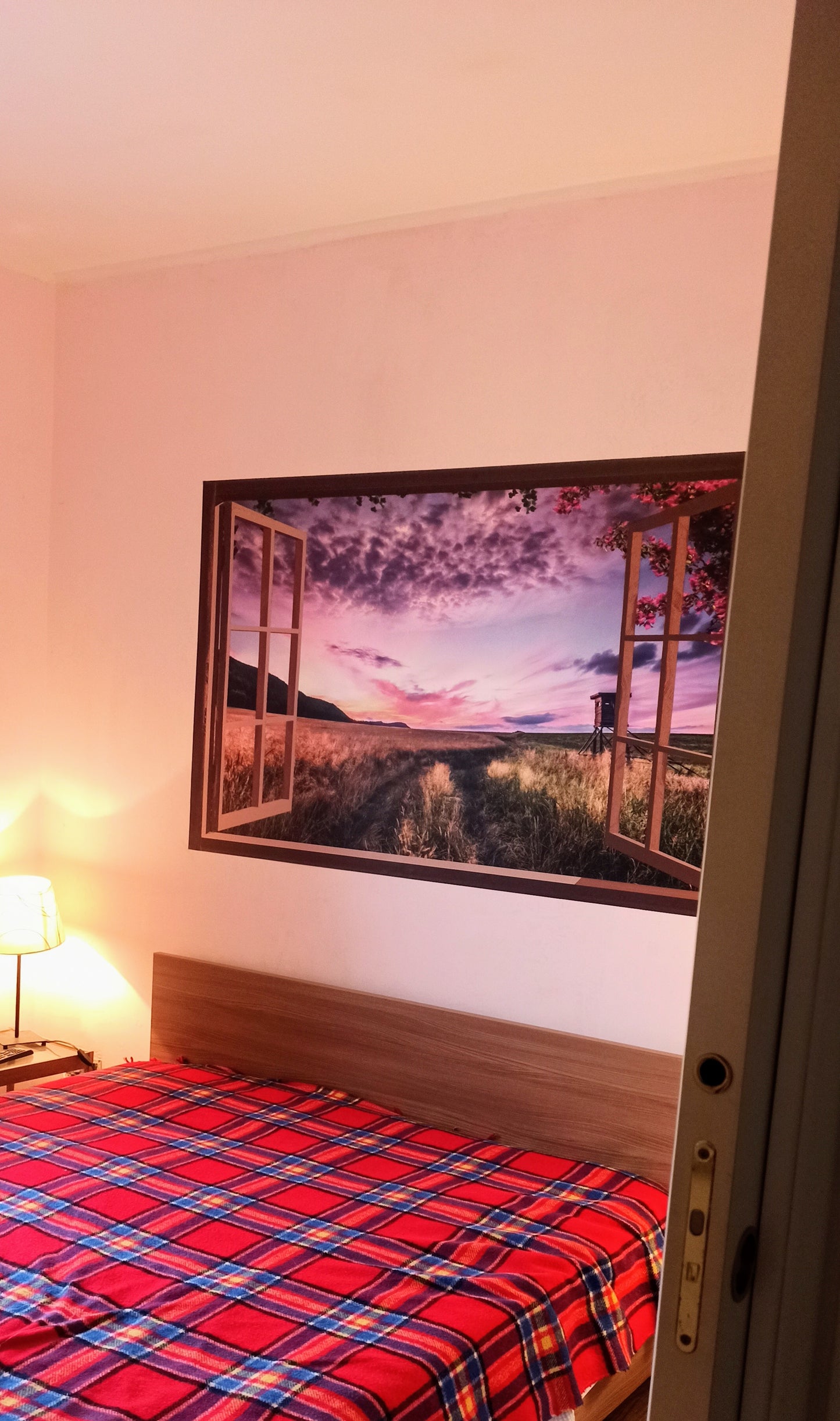 Finestra in campagna al tramonto - WS-F851