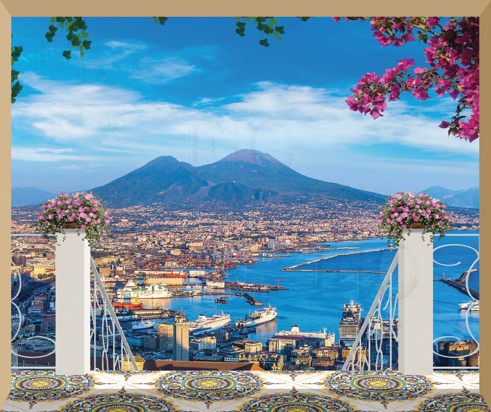 Grande terrazza sul golfo di Napoli - BIG113