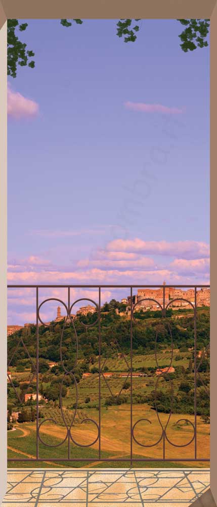 Balconcino sulle colline toscane - BIG134