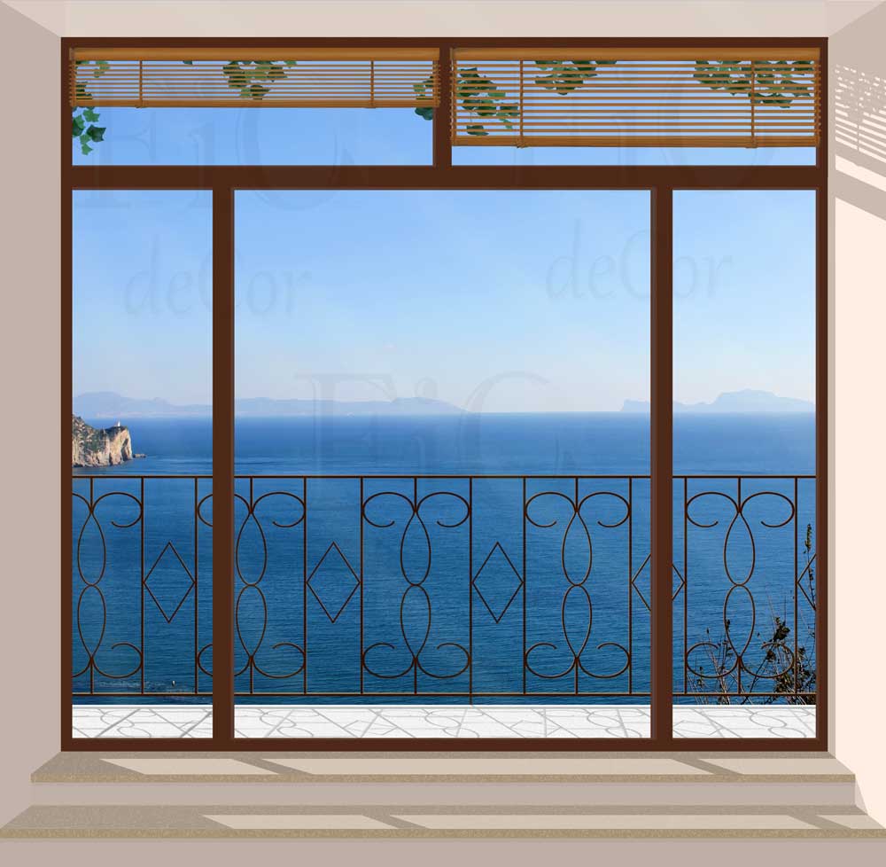 Grande vetrata sul mare - BIG135