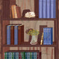 Libreria legno marrone/ciliegio scuro - NG-L26