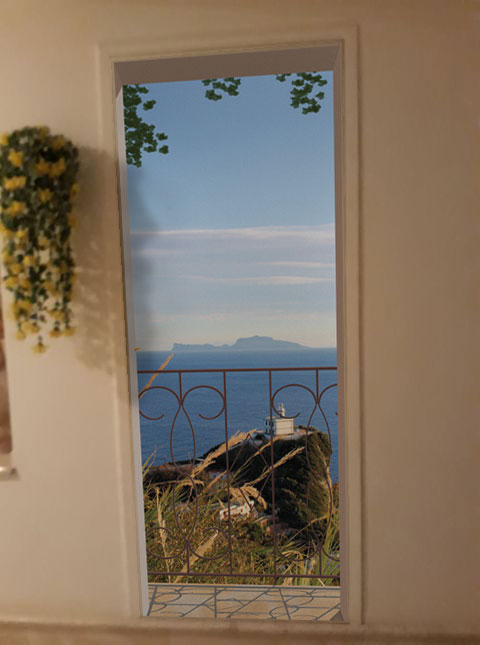 Porta su Capri da capo Miseno - P222