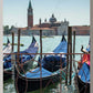 Balconcino sulle gondole a Venezia - P227