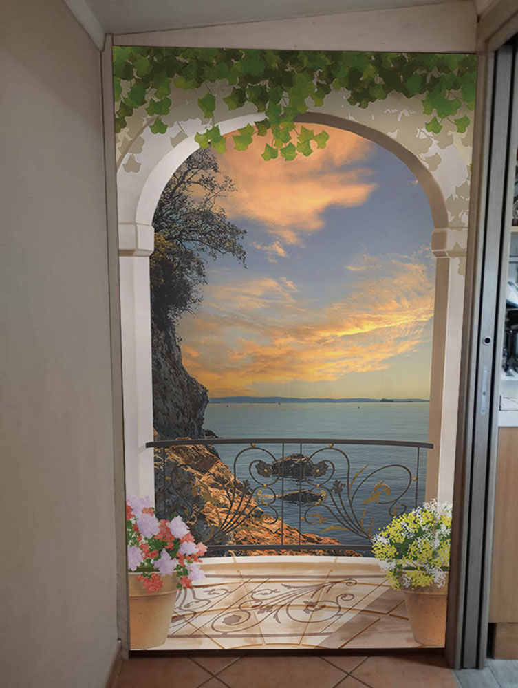 Tarrazzino sul mare al tramonto - WS-BIG315