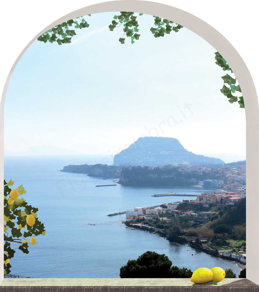Finestra ad arco su Capo Miseno - SCG-F363