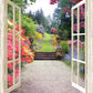 Finestra bianca sul giardino  - MG-F703