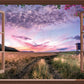 Finestra in campagna al tramonto - WS-F851